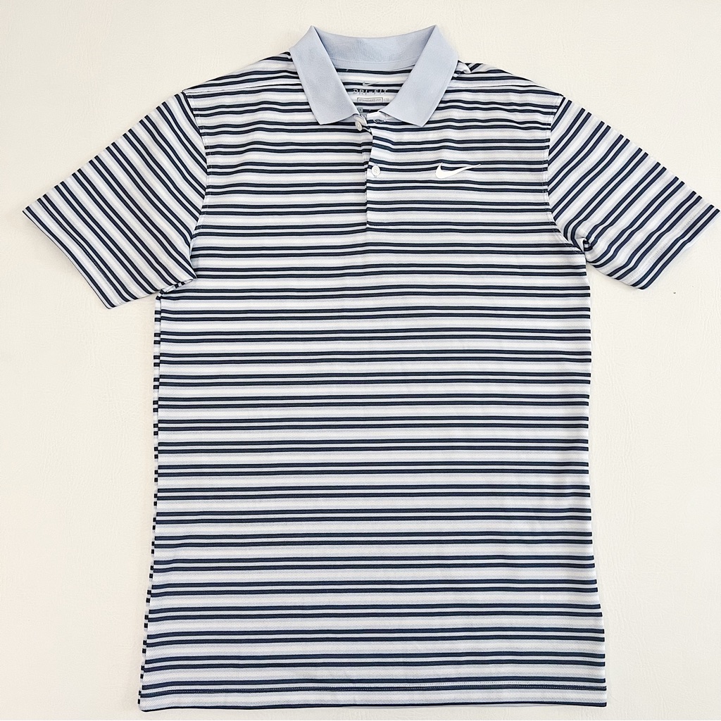 Mens Nike Golf Striped Polo Shirt